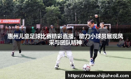 惠州儿童足球比赛精彩直播，助力小球员展现风采与团队精神
