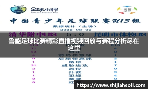 鲁能足球比赛精彩直播视频回放与赛程分析尽在这里