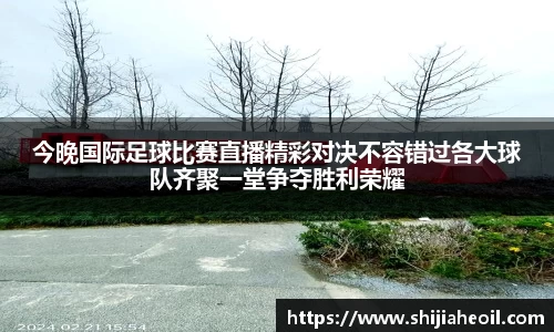 今晚国际足球比赛直播精彩对决不容错过各大球队齐聚一堂争夺胜利荣耀
